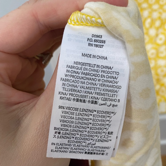 Boden Thea Sleeveless yellow mini dress - Picture 6 of 7